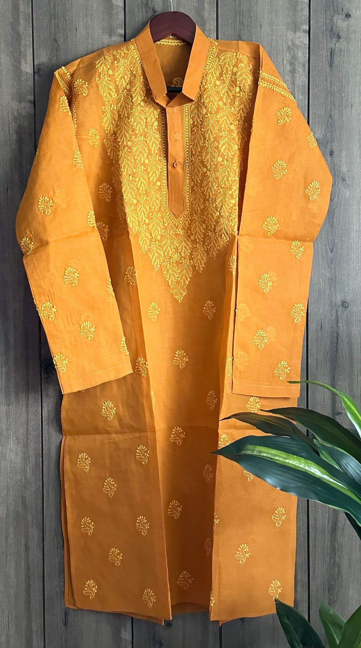 Mustard Fusion Kurta - Everyday Ethnic
